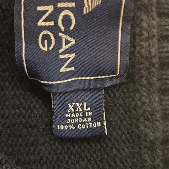 VTG American Living Ralph Lauren Mens Crewneck Deer Sweater Size XXL - Picture 9 of 10